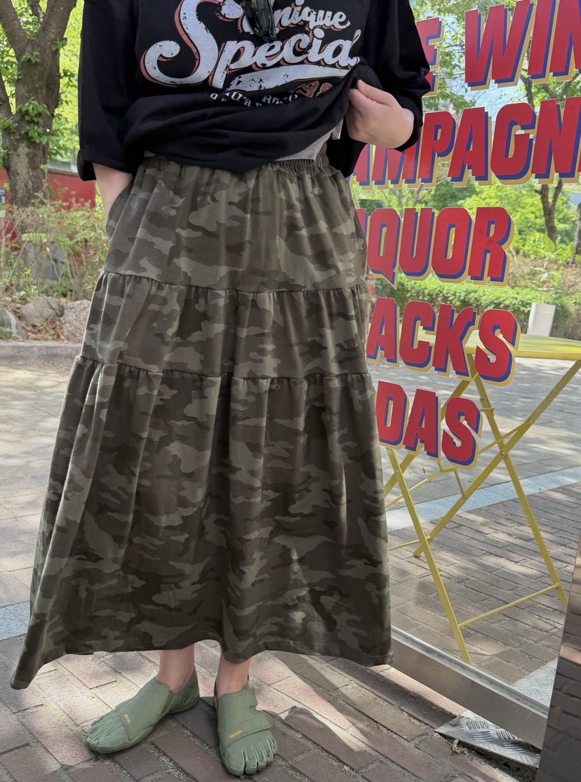 THE LINE-Q東大門代購女裝新款休閑推薦26春夏時尚長裙THE LINE-Q長裙圖色2