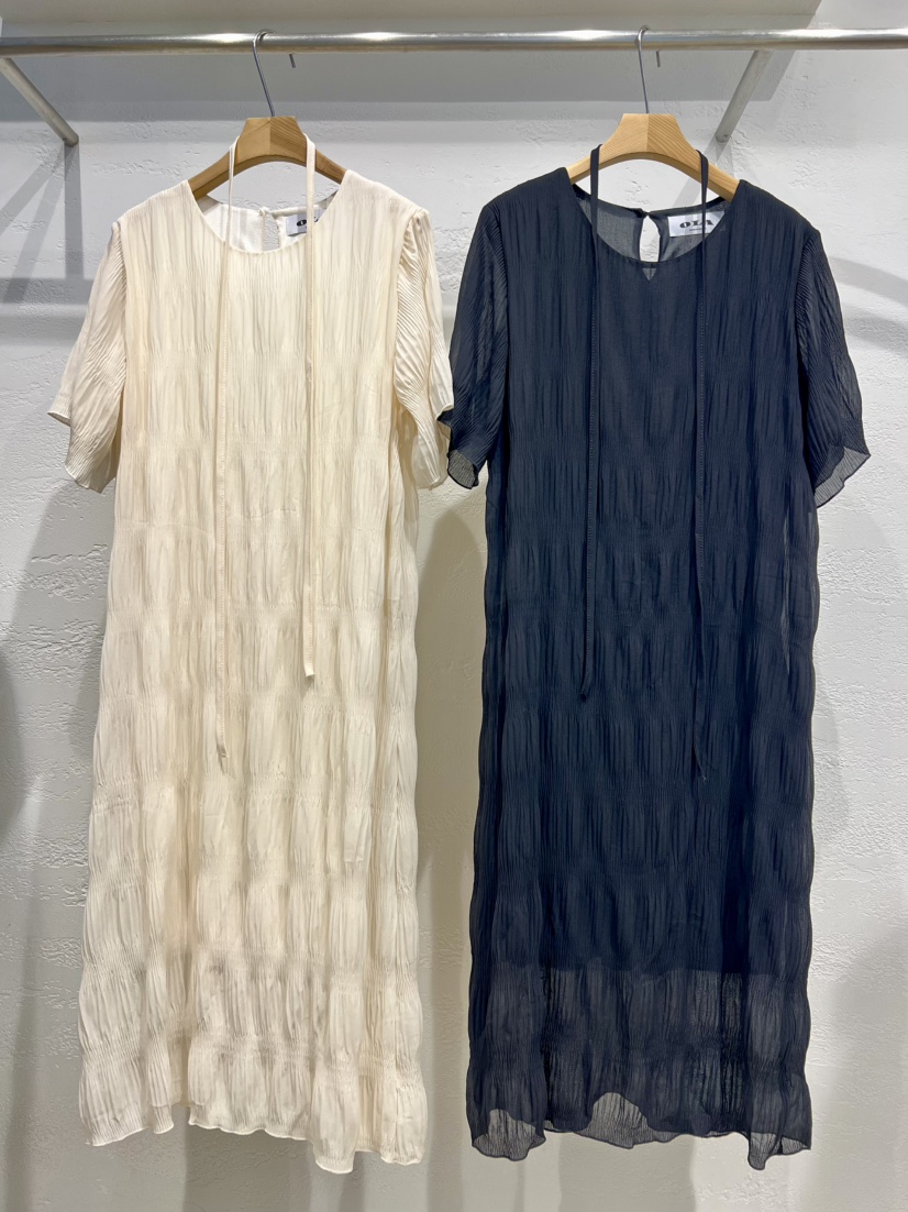 OLA韓國東大門直郵女裝新品時尚26春夏推薦休閑連衣裙含腰繩mellor/OLA連衣裙