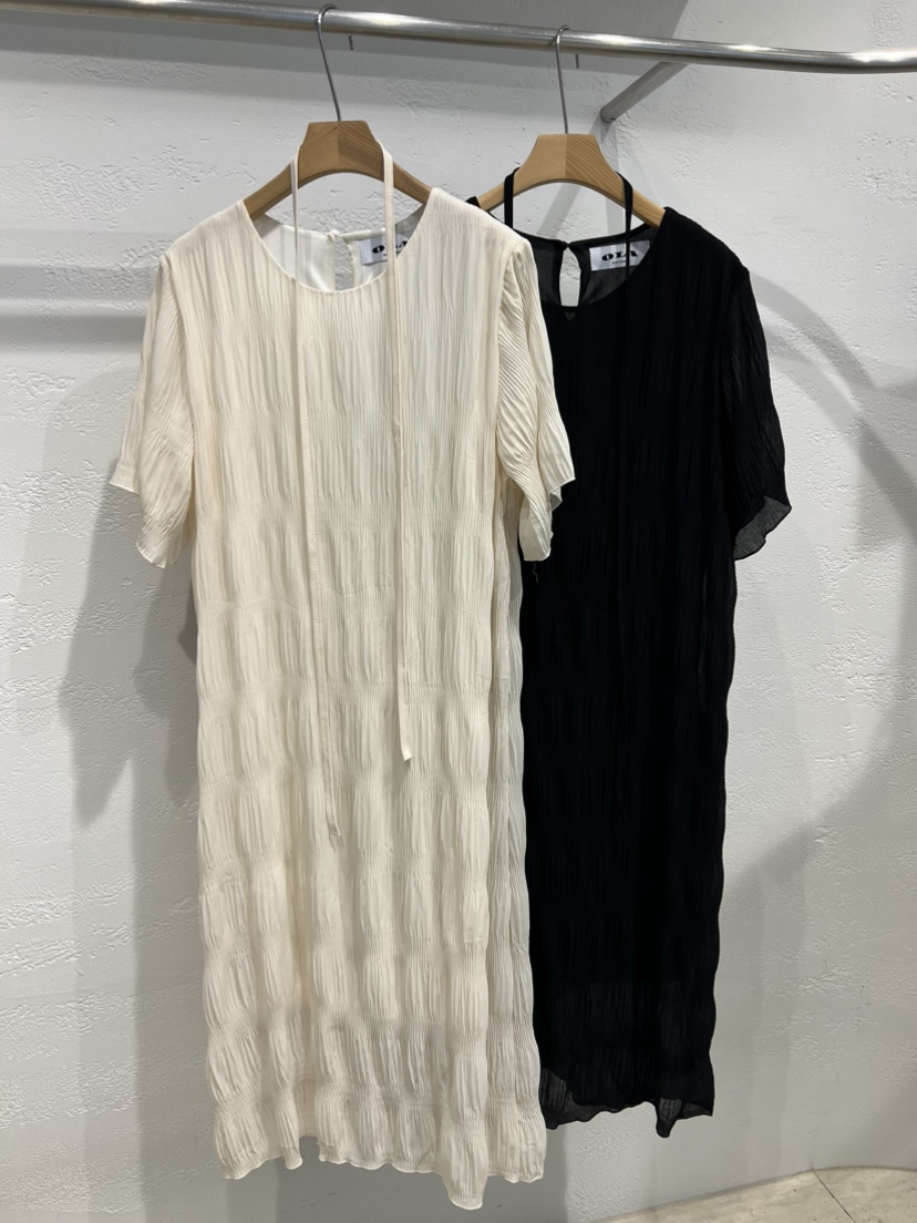 OLA韓國東大門直郵女裝新品時尚26春夏推薦休閑連衣裙含腰繩mellor/OLA連衣裙