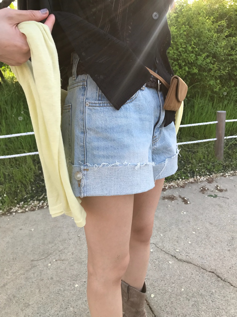 ESCHER東大門實拍韓國女裝新品26夏季時尚職業熱賣休閑短褲ESCHER短褲