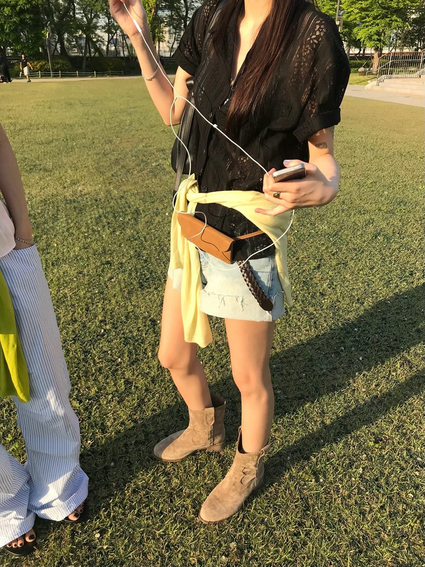 ESCHER東大門實拍韓國女裝新品26夏季時尚職業熱賣休閑短褲ESCHER短褲