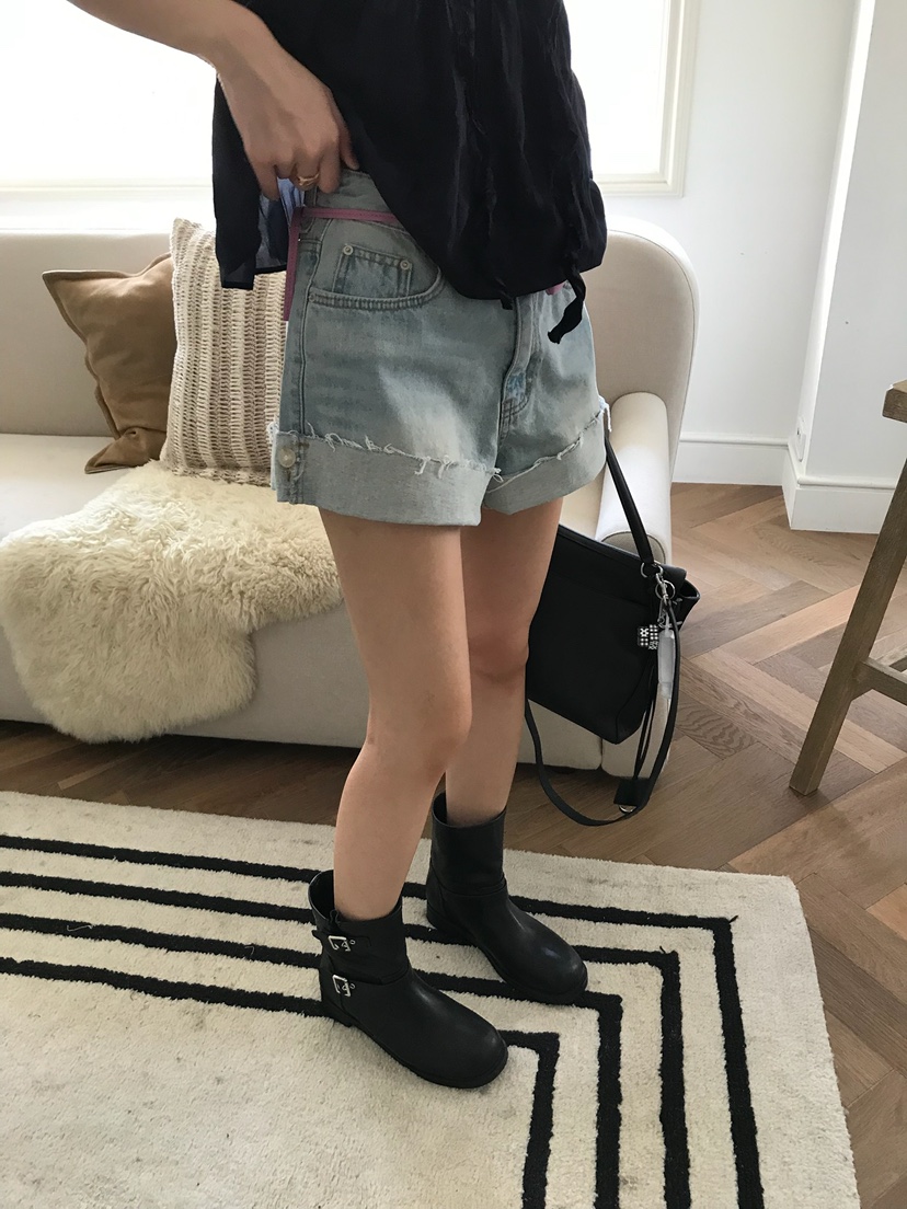 ESCHER東大門實拍韓國女裝新品26夏季時尚職業熱賣休閑短褲ESCHER短褲