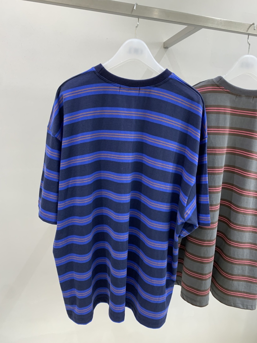 EYEL東大門代購女裝新品職業人氣26春夏時尚休閑推薦T恤條紋EYELT恤