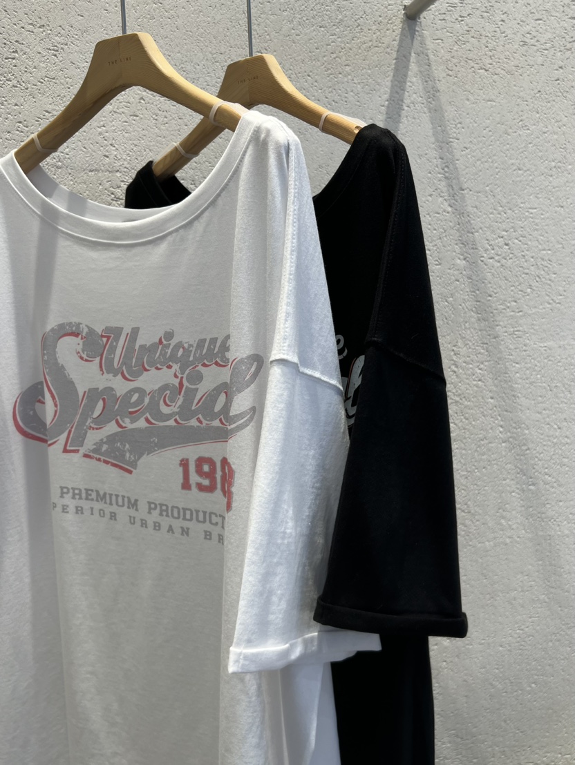 THE LINE-Q東大門實拍韓國女裝新款人氣推薦26夏季休閑T恤THE LINE-QT恤