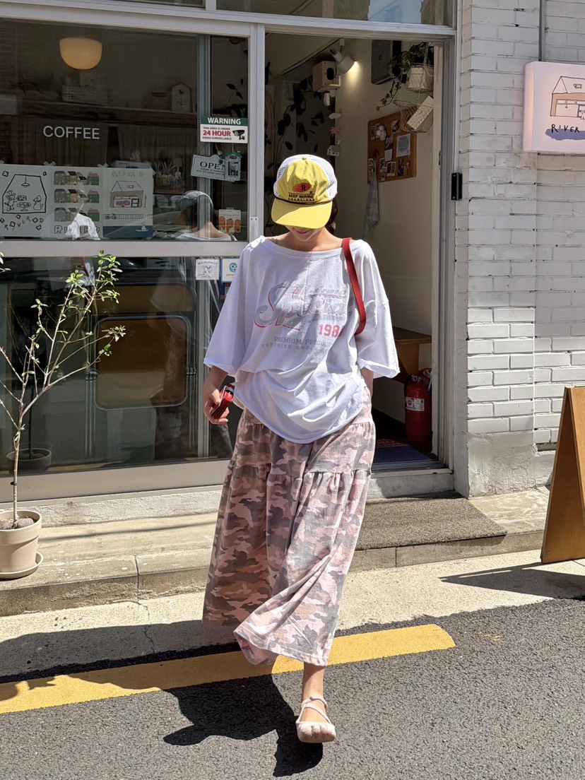 THE LINE-Q東大門實拍韓國女裝新款人氣推薦26夏季休閑T恤THE LINE-QT恤