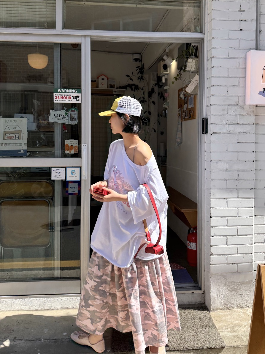 THE LINE-Q東大門實拍韓國女裝新款人氣推薦26夏季休閑T恤THE LINE-QT恤