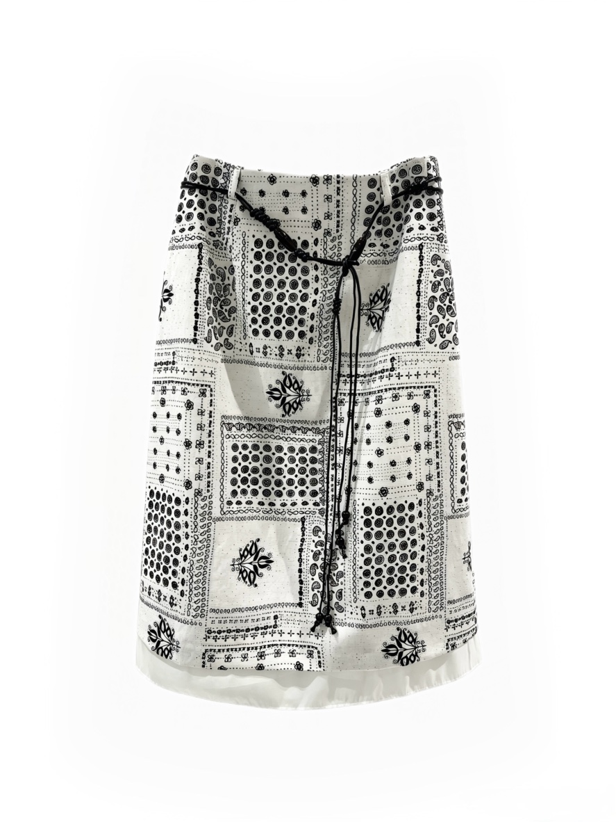 MENTOR東大門直郵女裝新品推薦時尚人氣半身裙中短裙含腰繩MENTOR半身裙/中短裙