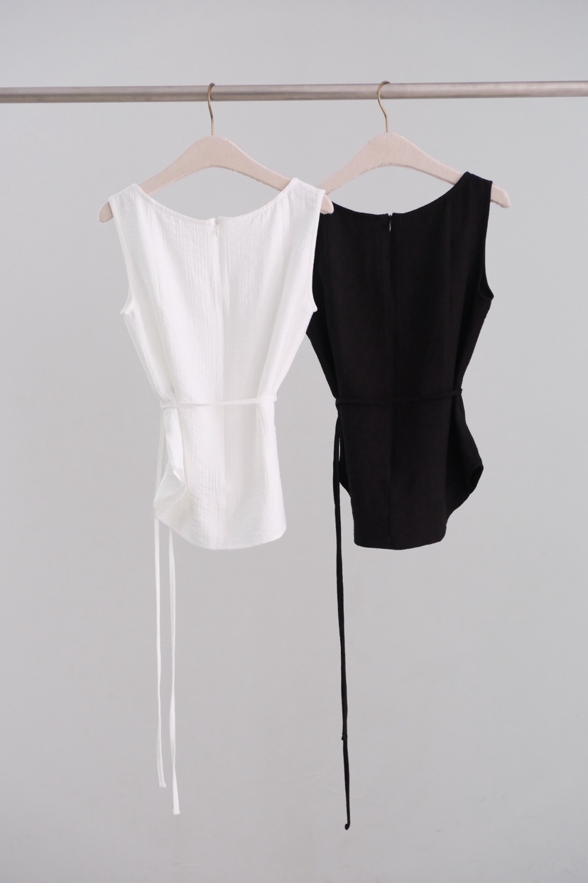 SORBET/FLAT WHITE東大門實拍女士新款26春夏人氣吊帶背心SORBET/FLAT WHITE吊帶/背心