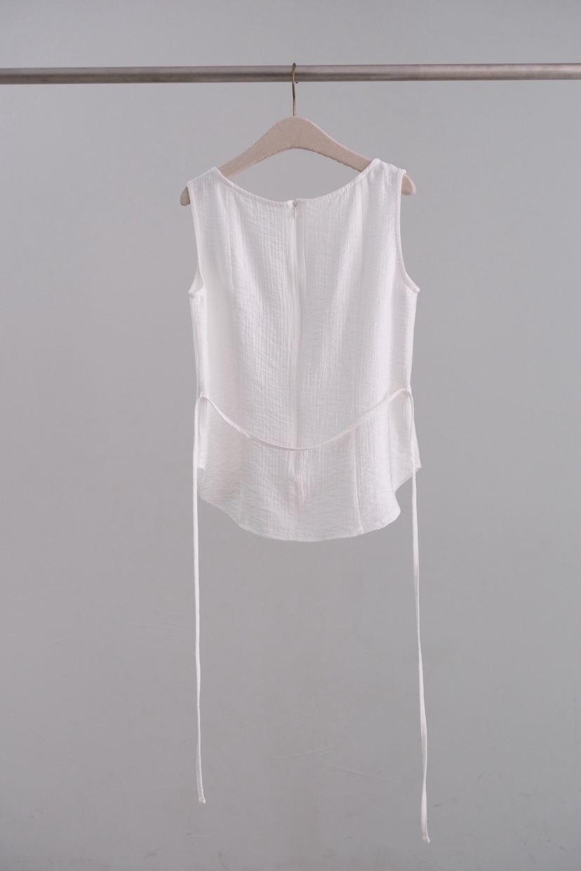 SORBET/FLAT WHITE東大門實拍女士新款26春夏人氣吊帶背心SORBET/FLAT WHITE吊帶/背心