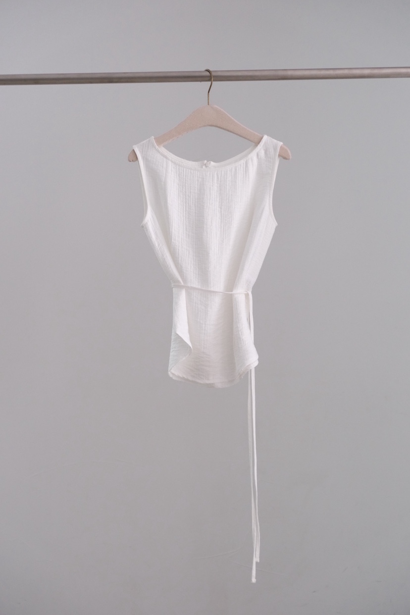 SORBET/FLAT WHITE東大門實拍女士新款26春夏人氣吊帶背心SORBET/FLAT WHITE吊帶/背心