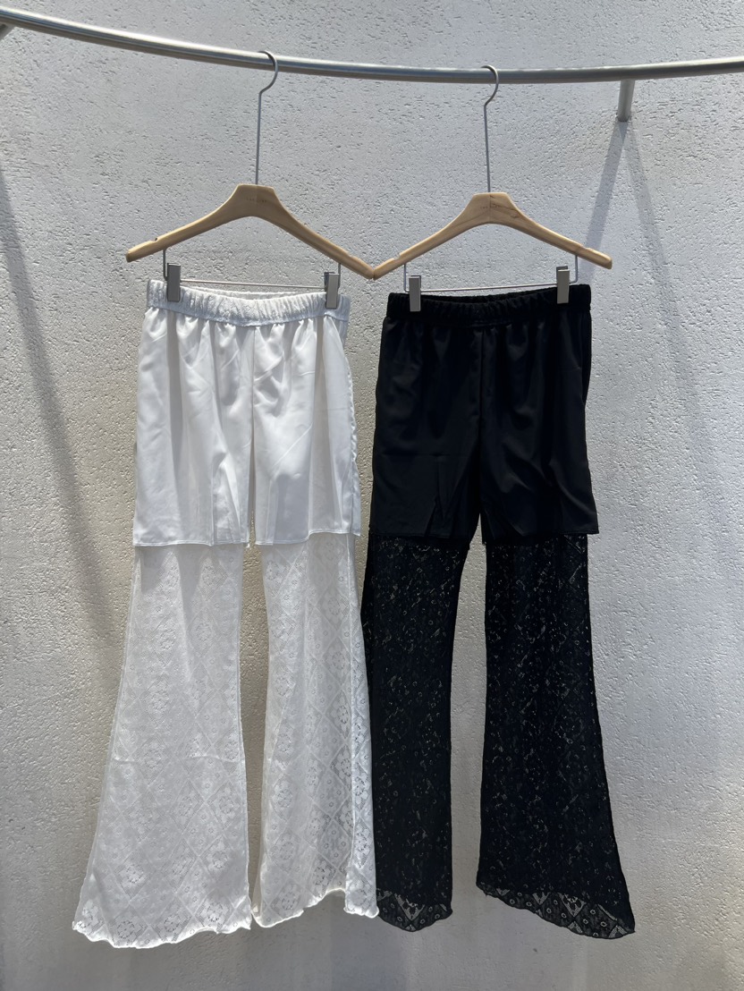 THE LINE-Q韓國東大門代購女裝新款推薦時尚休閑褲提花THE LINE-Q休閑褲