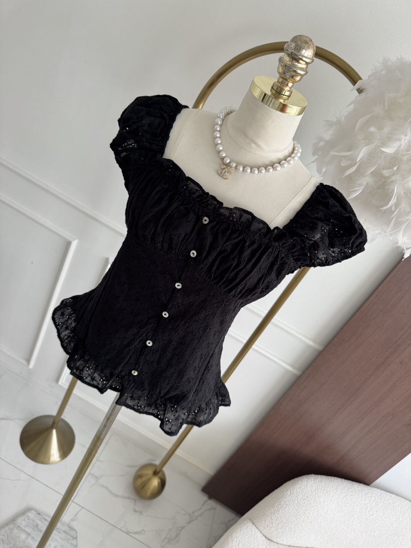 바츠東大門代購女裝新品推薦真品休閑熱賣26春夏襯衫蕾絲衫Vatz襯衫/蕾絲衫圖色2