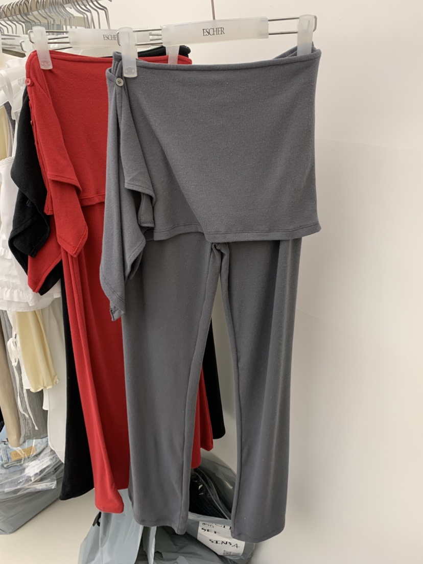 ESCHER韓國直郵女士新品熱賣26夏季時尚推薦26春夏職業裙褲ESCHER裙褲圖色1