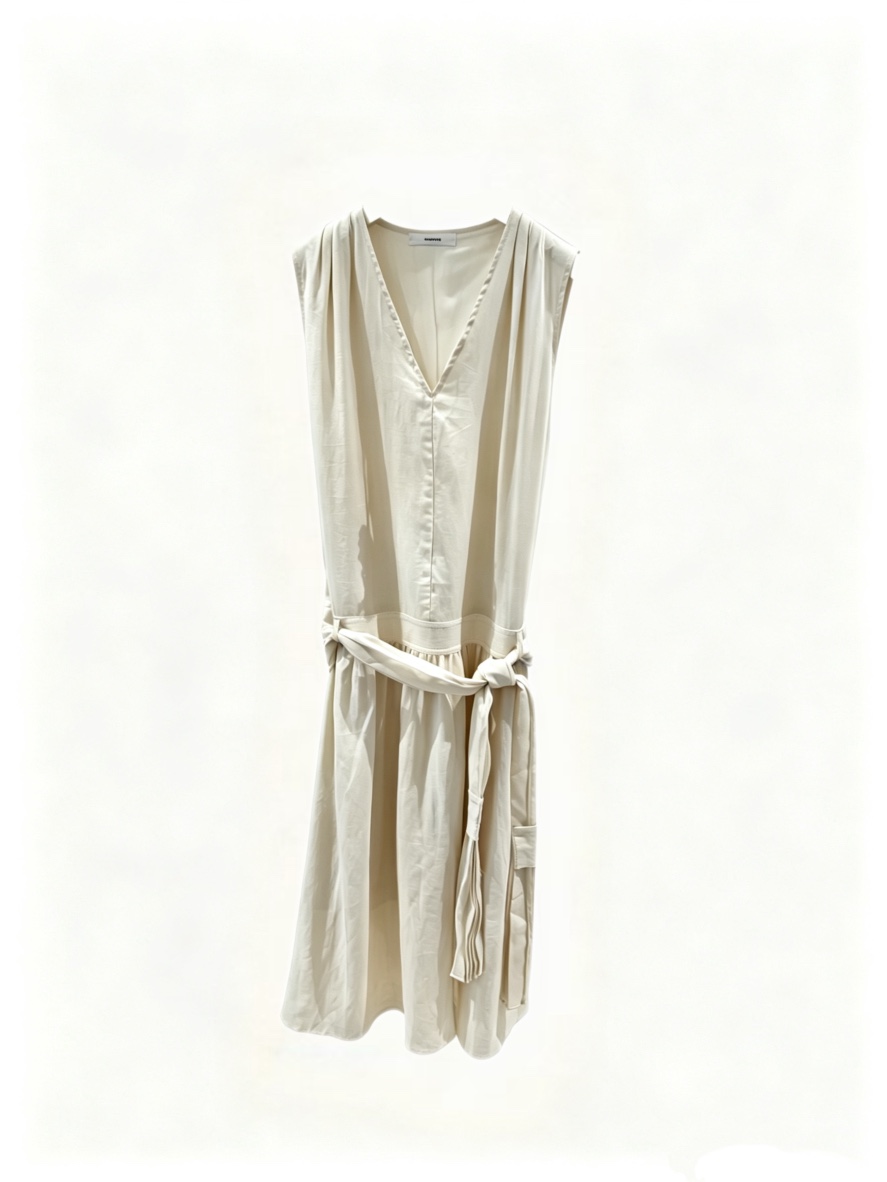 MENTOR韓國直郵女士新品人氣26夏季休閑熱賣連衣裙含腰帶MENTOR連衣裙圖色2