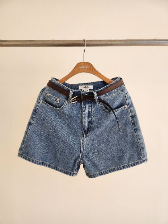 FEMME韓國東大門直郵女士新品時尚推薦職業休閑短褲不含腰帶FEMME短褲圖色1