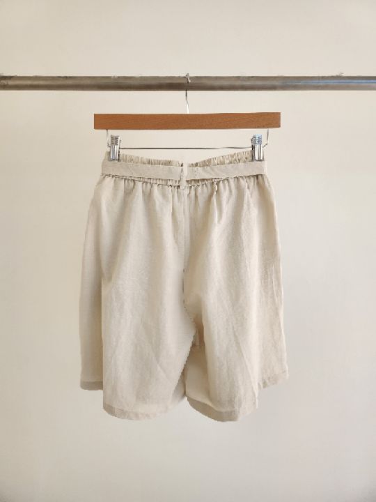 FEMME東大門實拍女裝新款職業真品推薦休閑時尚短褲含腰帶FEMME短褲