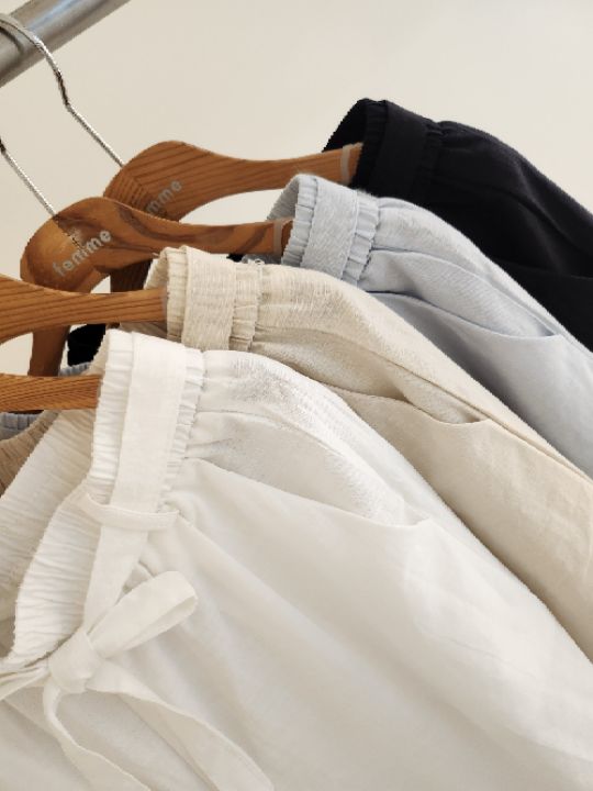 FEMME東大門實拍女裝新款職業真品推薦休閑時尚短褲含腰帶FEMME短褲