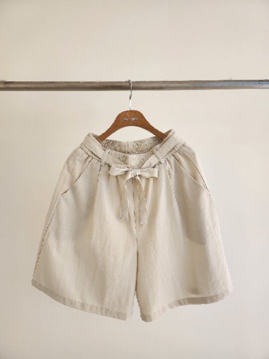 FEMME東大門實拍女裝新款職業真品推薦休閑時尚短褲含腰帶FEMME短褲圖色2