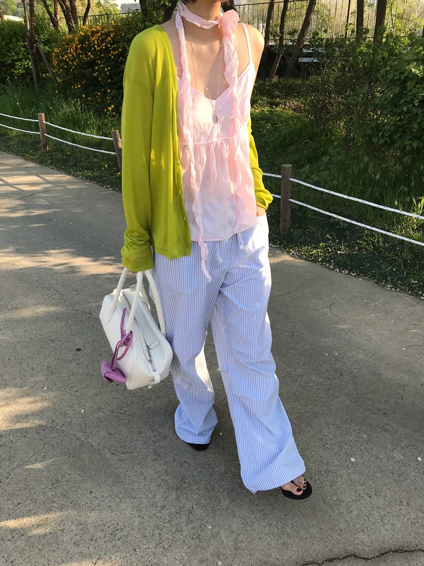 ESCHER韓國東大門代購女士新品人氣26春夏吊帶背心含脖帶ESCHER吊帶/背心