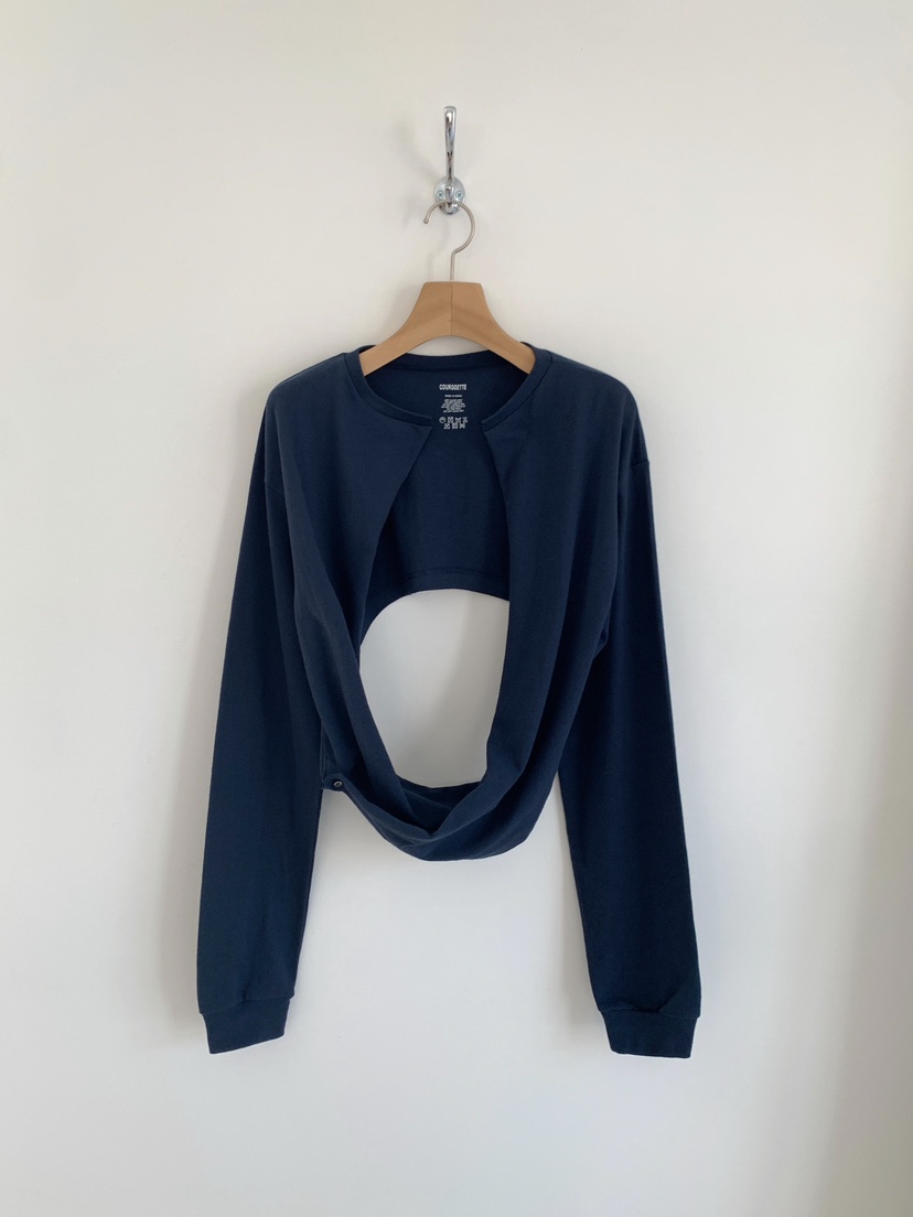 COURGETTE韓國直郵女裝新款26春夏人氣26夏季熱賣長袖T恤COURGETTE長袖T恤