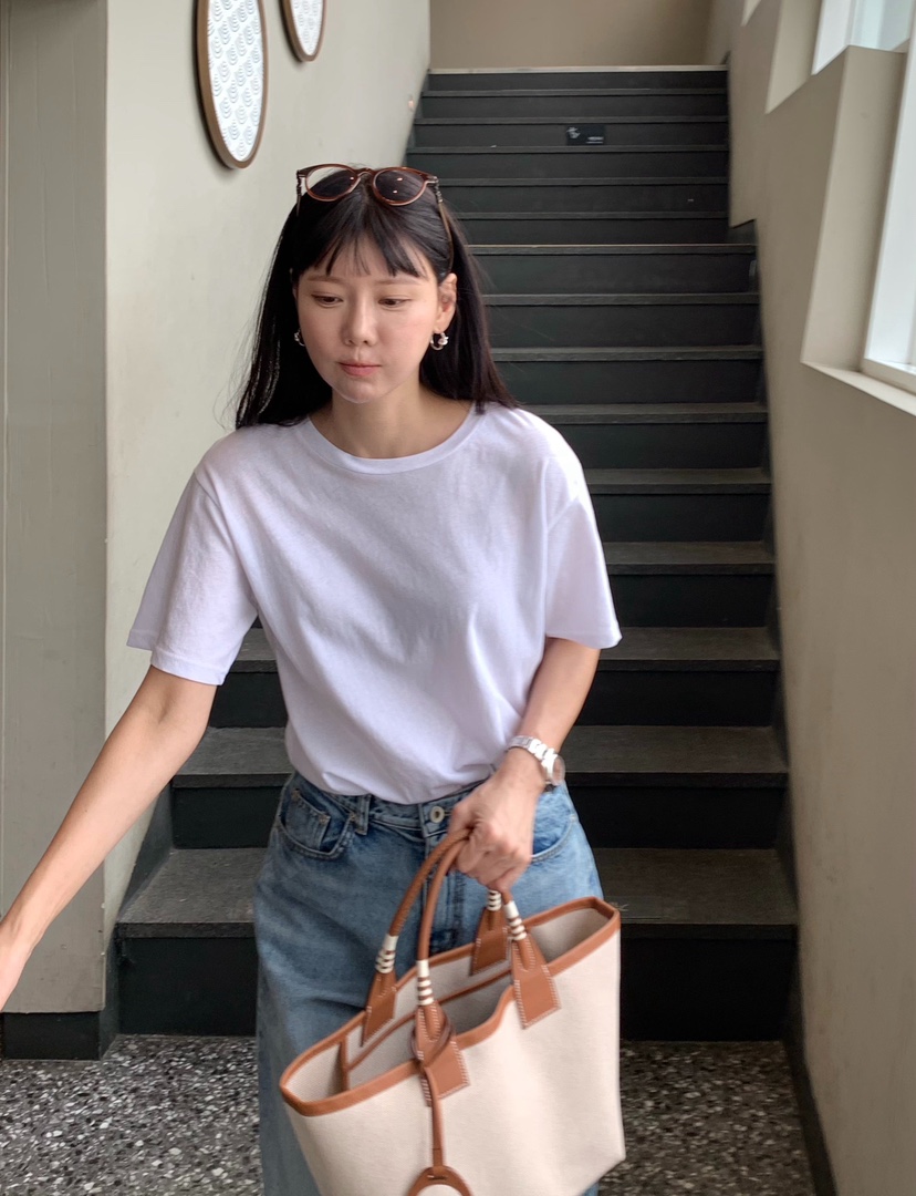 COURGETTE東大門代購女裝新款時尚熱賣休閑人氣職業26春夏T恤COURGETTET恤