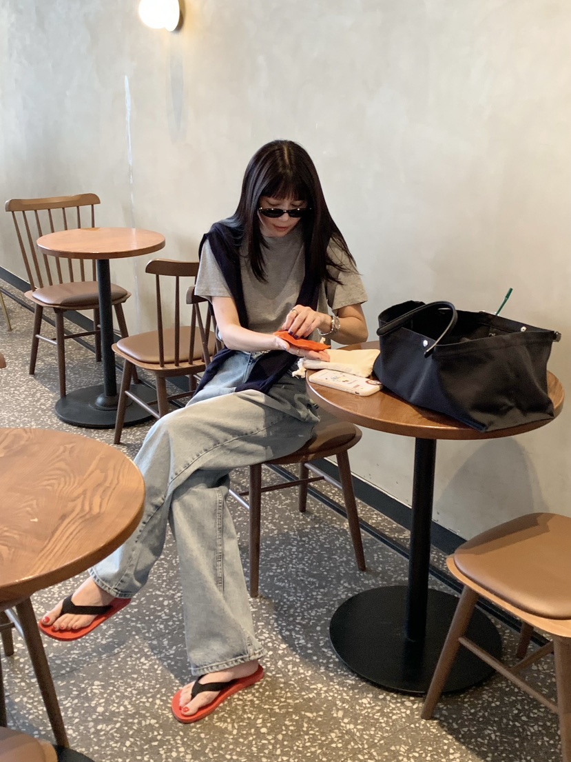 COURGETTE東大門代購女裝新款時尚熱賣休閑人氣職業26春夏T恤COURGETTET恤