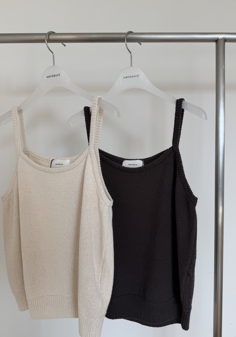AMY GRACE-A韓國直郵女士新品人氣休閑熱賣職業吊帶背心AMY GRACE-A吊帶/背心