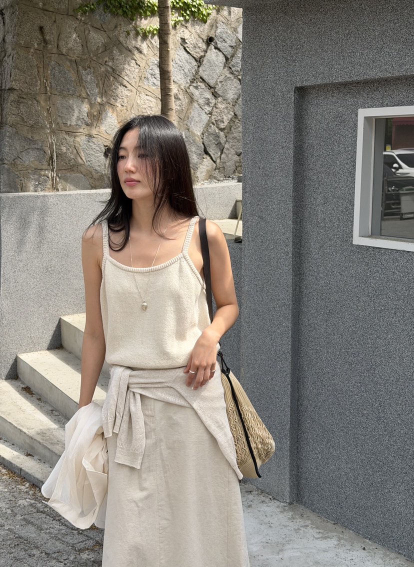 AMY GRACE-A韓國直郵女士新品人氣休閑熱賣職業吊帶背心AMY GRACE-A吊帶/背心