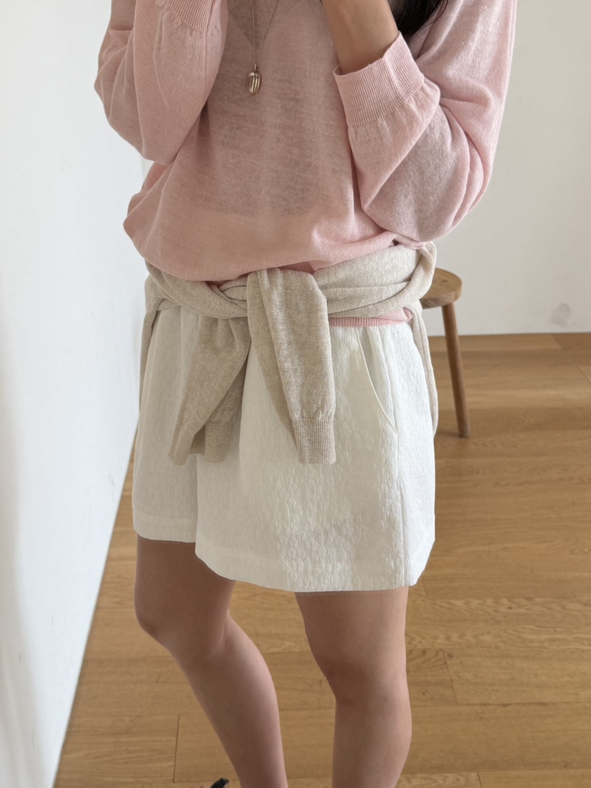 AMY GRACE-A東大門實拍女裝新款時尚熱賣推薦針織衫亞麻AMY GRACE-A針織衫