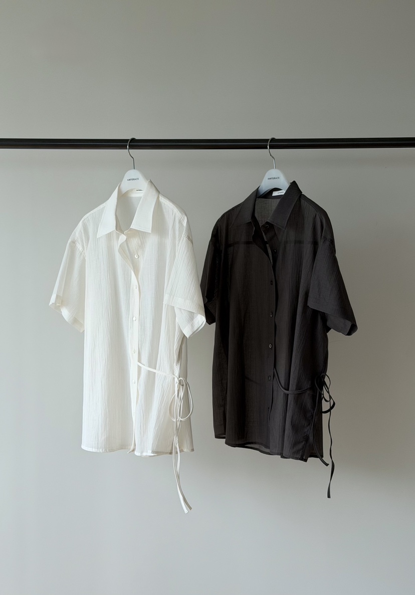 AMY GRACE-A東大門實拍女士新款26春夏熱賣推薦襯衫蕾絲衫AMY GRACE-A襯衫/蕾絲衫