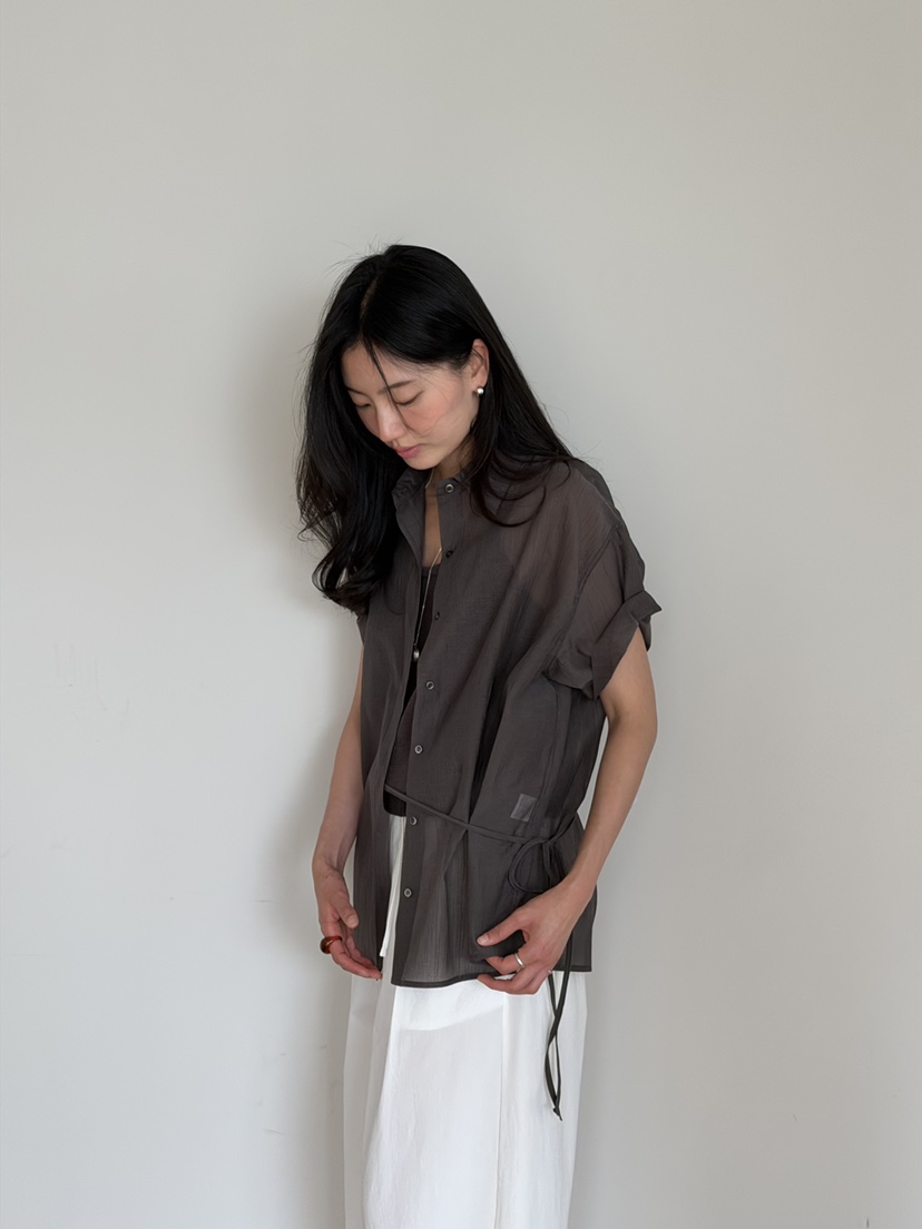 AMY GRACE-A東大門實拍女士新款26春夏熱賣推薦襯衫蕾絲衫AMY GRACE-A襯衫/蕾絲衫