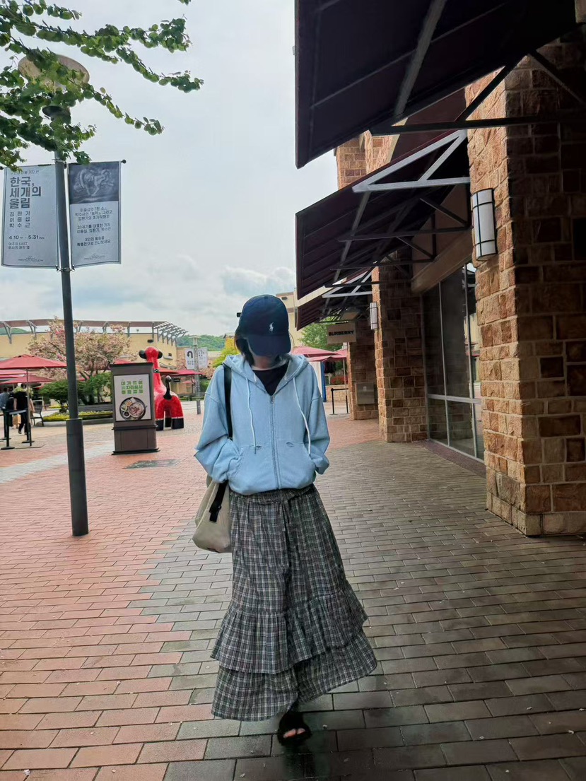 OLI SEOUL東大門實拍韓國女士新品休閑人氣熱賣26春夏長裙OLI SEOUL長裙