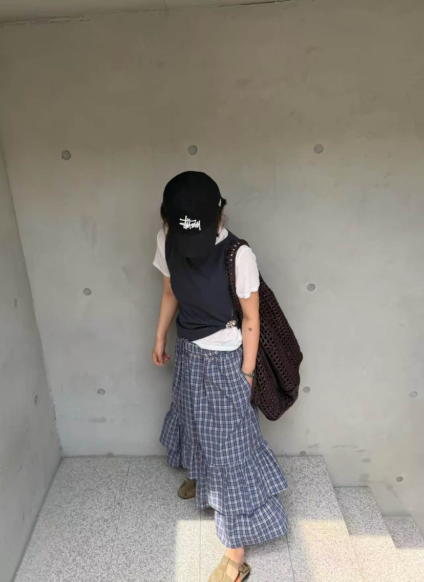 OLI SEOUL東大門實拍韓國女士新品休閑人氣熱賣26春夏長裙OLI SEOUL長裙