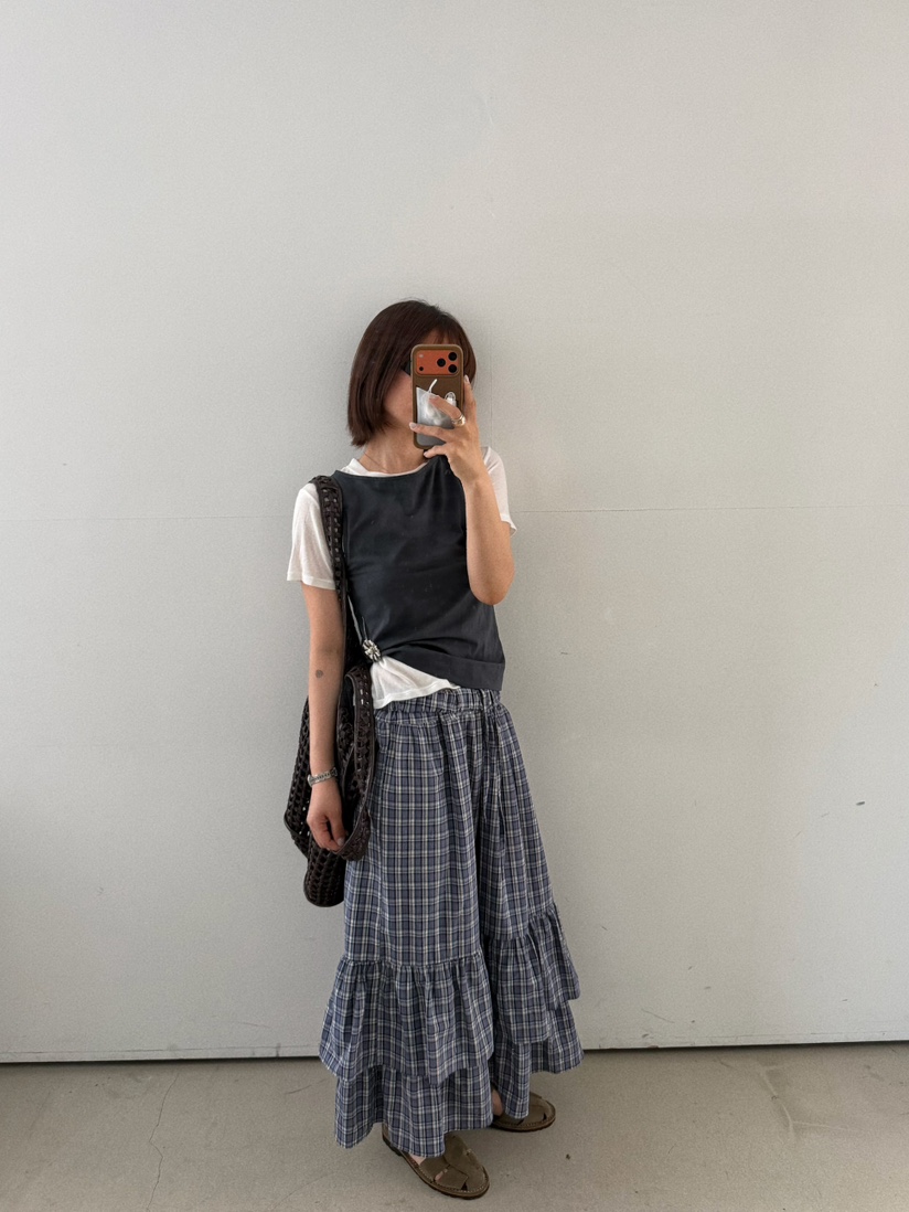 OLI SEOUL東大門實拍韓國女士新品休閑人氣熱賣26春夏長裙OLI SEOUL長裙