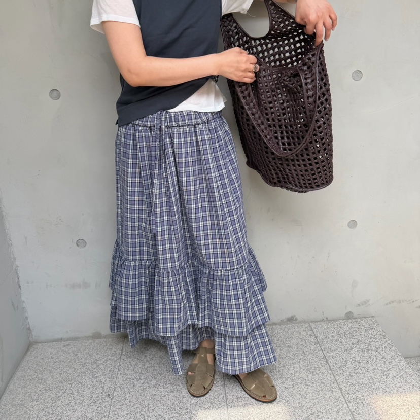 OLI SEOUL東大門實拍韓國女士新品休閑人氣熱賣26春夏長裙OLI SEOUL長裙