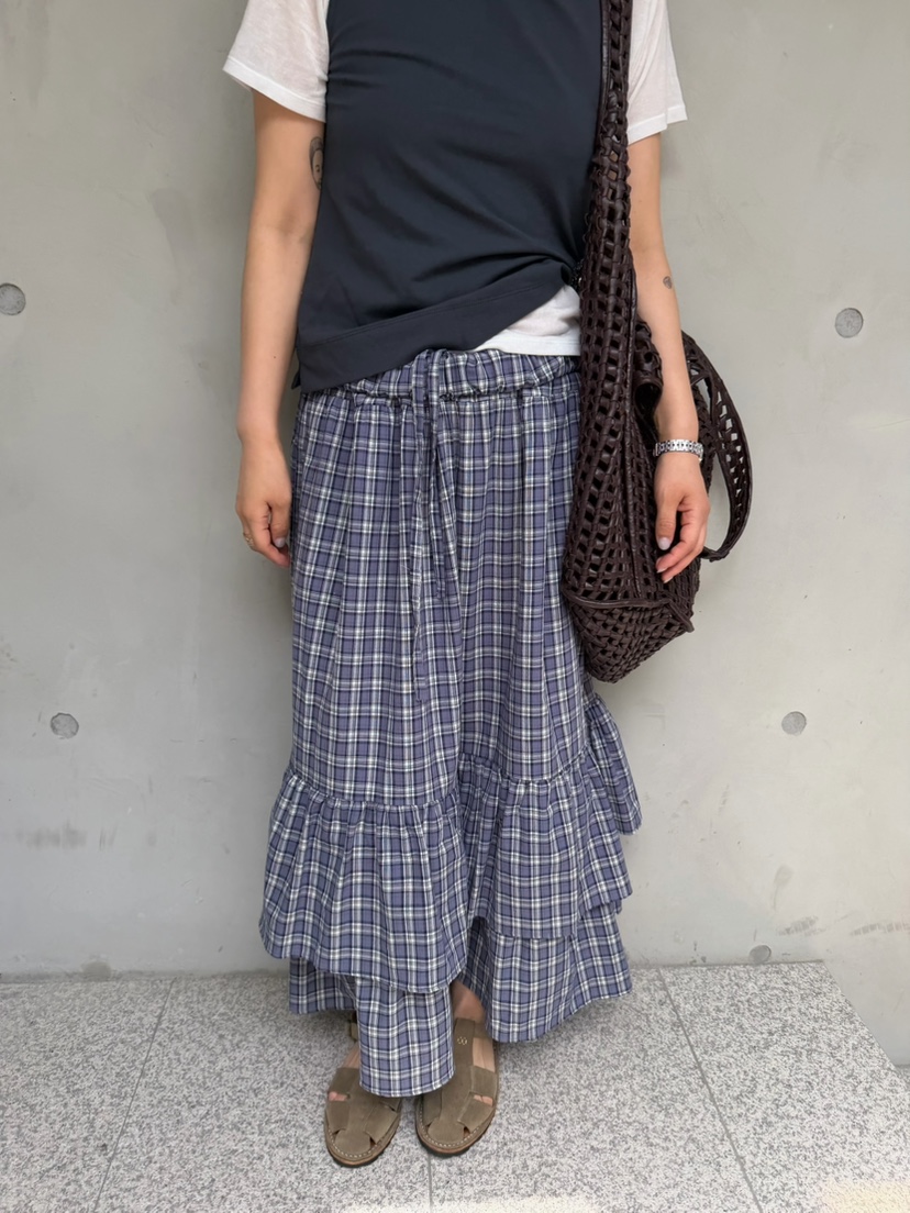 OLI SEOUL東大門實拍韓國女士新品休閑人氣熱賣26春夏長裙OLI SEOUL長裙