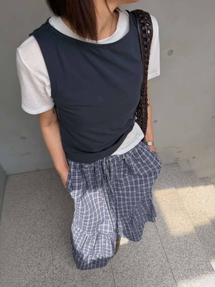 OLI SEOUL東大門實拍韓國女士新品休閑人氣熱賣26春夏長裙OLI SEOUL長裙