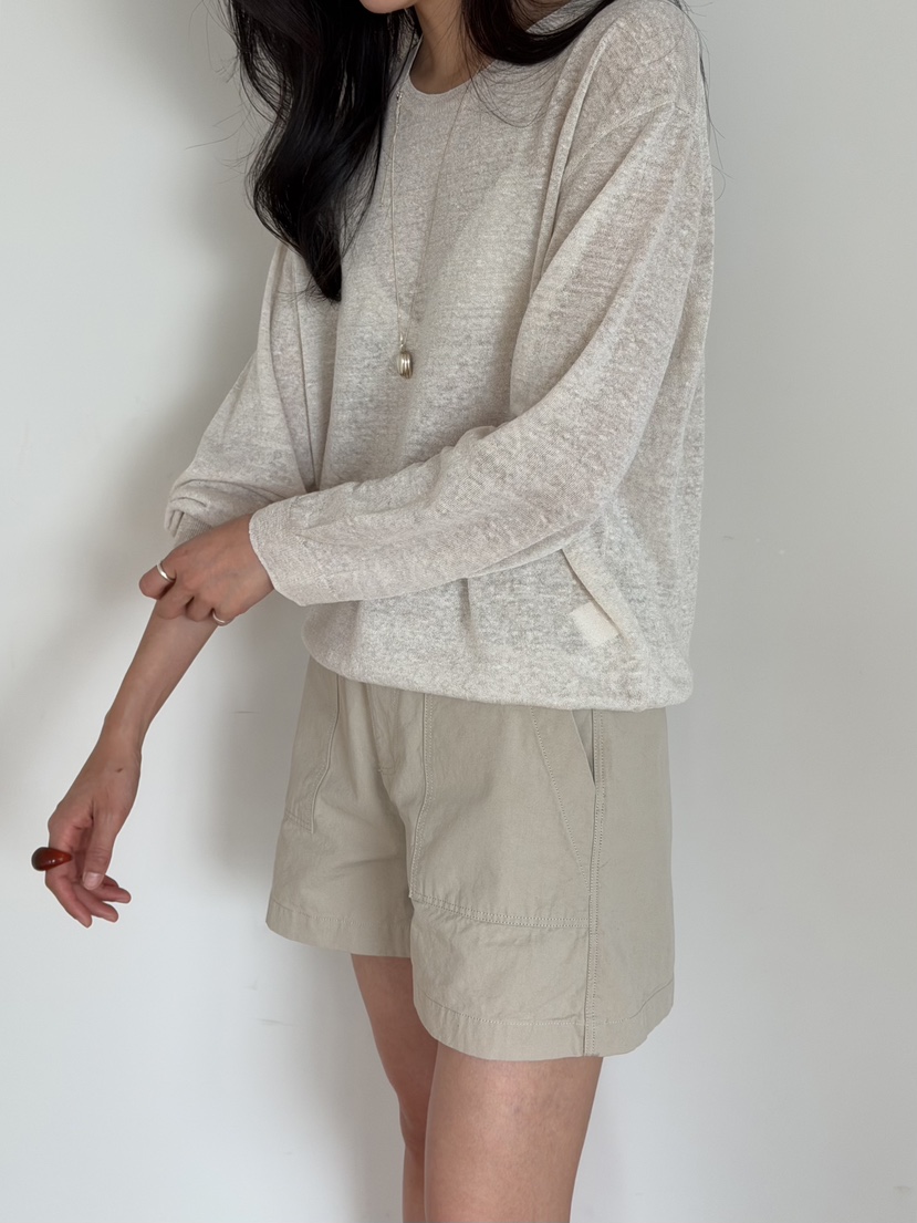 AMY GRACE-A韓國東大門代購女裝新款時尚休閑26春夏短褲AMY GRACE-A短褲