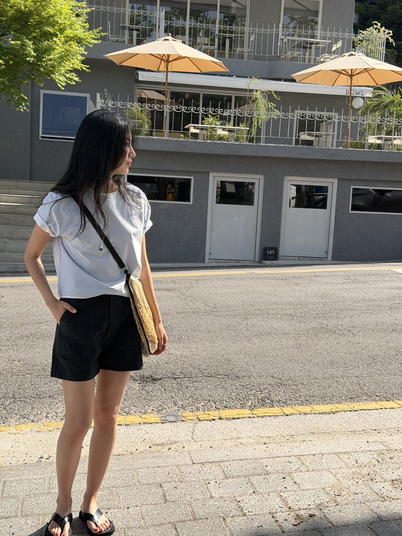 AMY GRACE-A韓國東大門代購女裝新款時尚休閑26春夏短褲AMY GRACE-A短褲