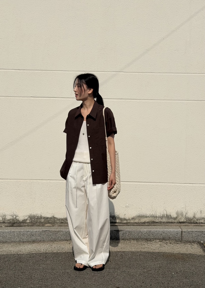 AMY GRACE-A東大門實拍女裝新品休閑熱賣人氣26春夏休閑褲AMY GRACE-A休閑褲