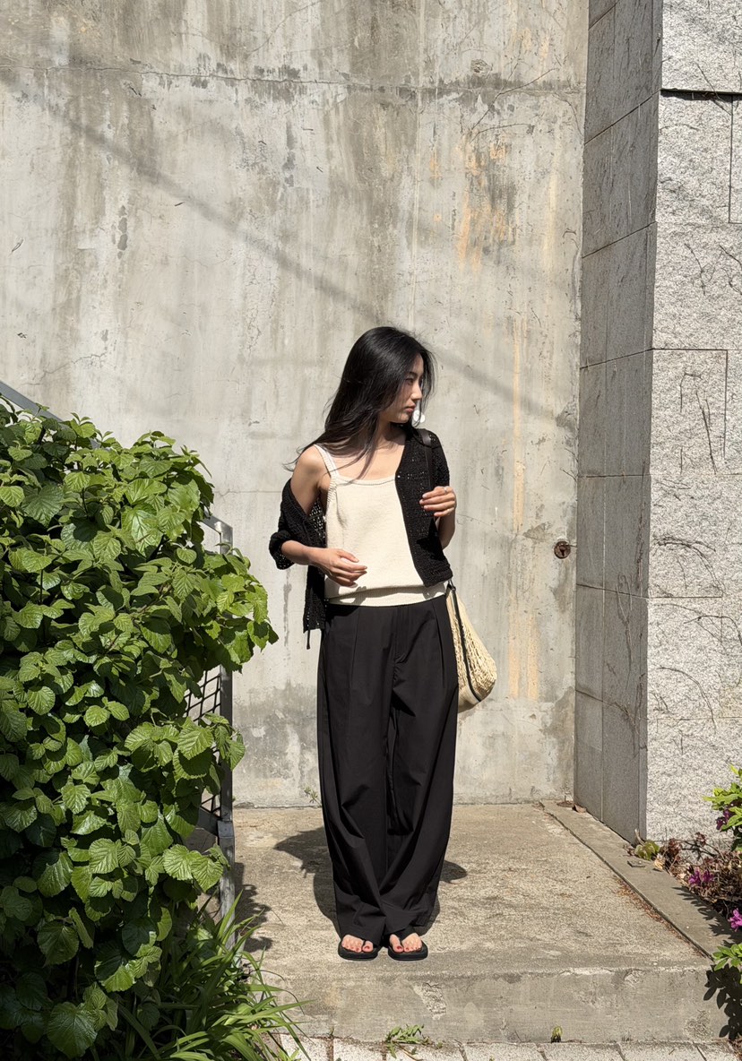 AMY GRACE-A東大門實拍女裝新品休閑熱賣人氣26春夏休閑褲AMY GRACE-A休閑褲