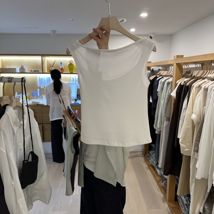 ROUNDER韓國代購女裝新品熱賣26夏季職業推薦時尚吊帶背心ROUNDER吊帶/背心