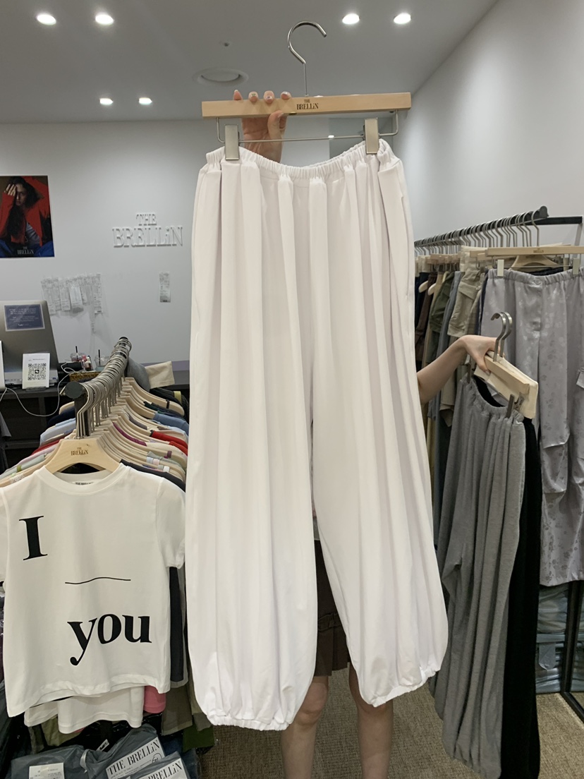 BRELLIN韓國直郵實拍女裝新款時尚26夏季休閑職業熱賣休閑褲BRELLIN休閑褲圖色1