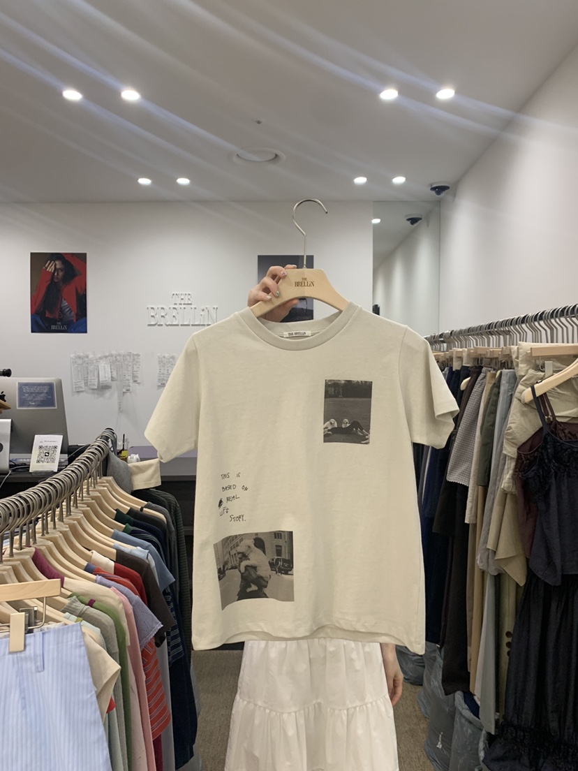 BRELLIN東大門實拍韓國女士新品人氣熱賣職業推薦26夏季T恤BRELLINT恤圖色2