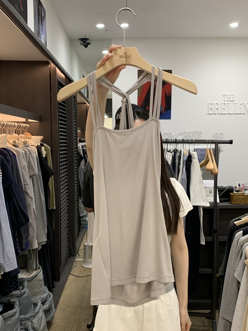 BRELLIN東大門直郵女裝新品熱賣真品休閑26春夏時尚吊帶背心BRELLIN吊帶/背心圖色2