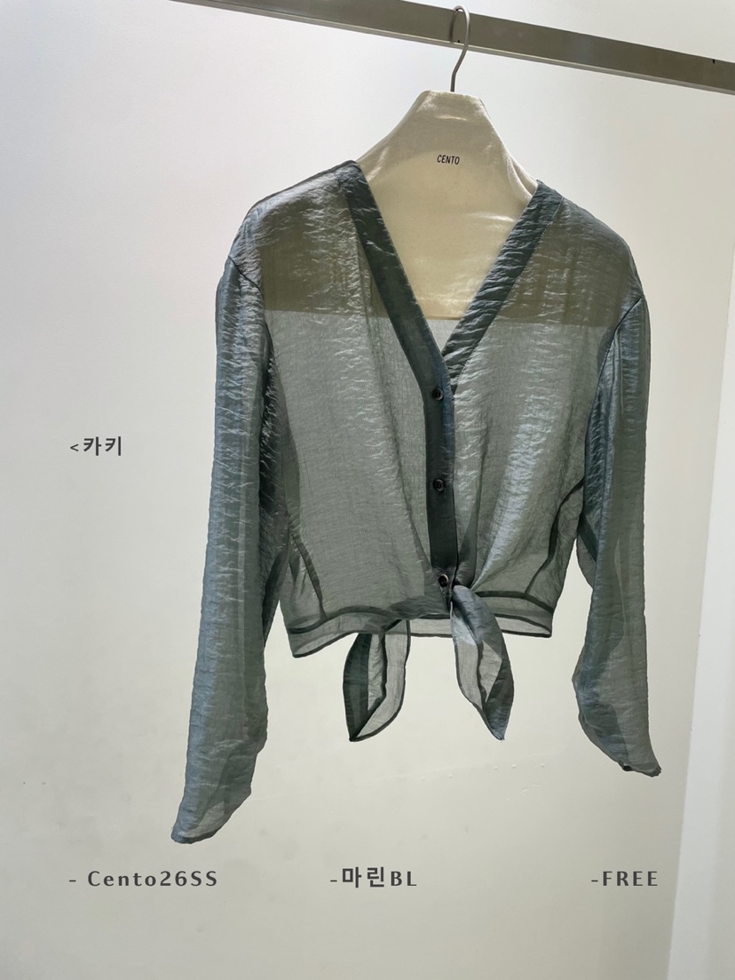 CENTO韓國東大門代購女士新品26春夏熱賣26夏季襯衫蕾絲衫CENTO襯衫/蕾絲衫