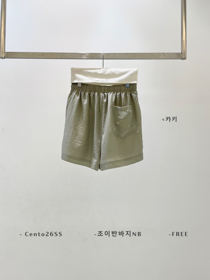 CENTO東大門實拍韓國女裝新品推薦26夏季休閑職業26春夏短褲CENTO短褲