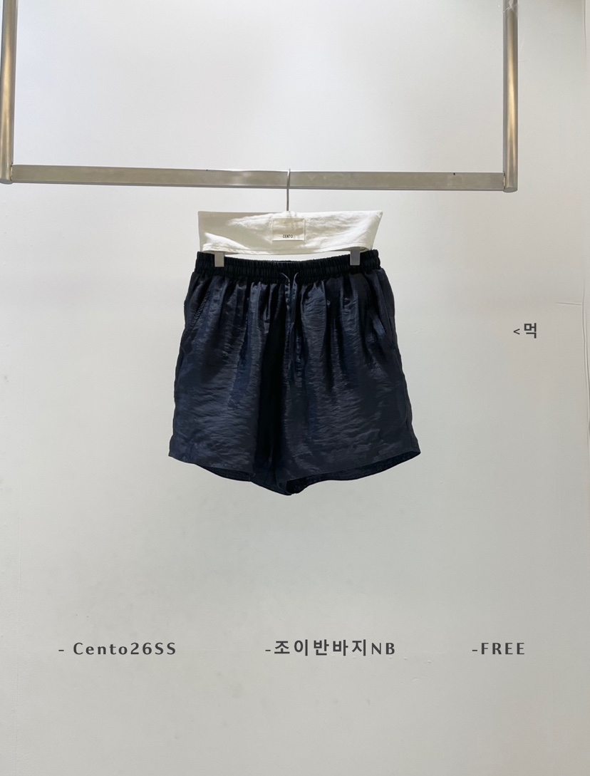 CENTO東大門實拍韓國女裝新品推薦26夏季休閑職業26春夏短褲CENTO短褲圖色4