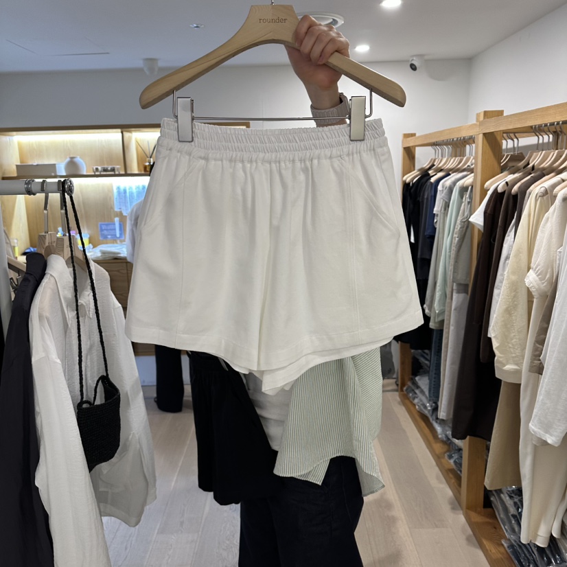 ROUNDER韓國直郵女裝新款推薦時尚26夏季26春夏熱賣人氣短褲ROUNDER短褲圖色1