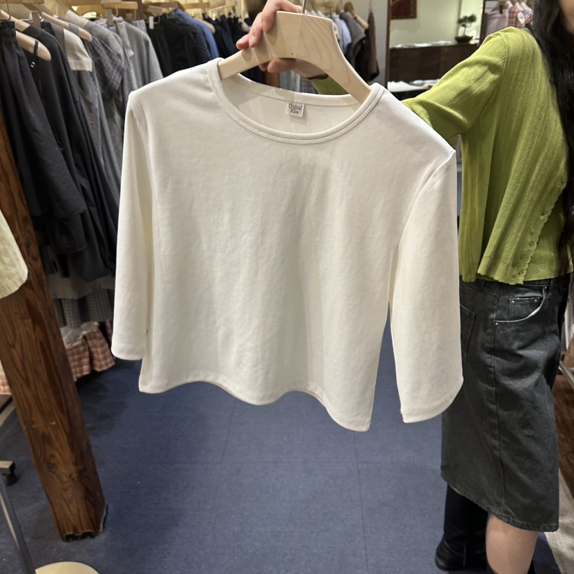 FURE東大門代購女士新品26春夏職業休閑推薦熱賣人氣真品T恤FURET恤圖色2